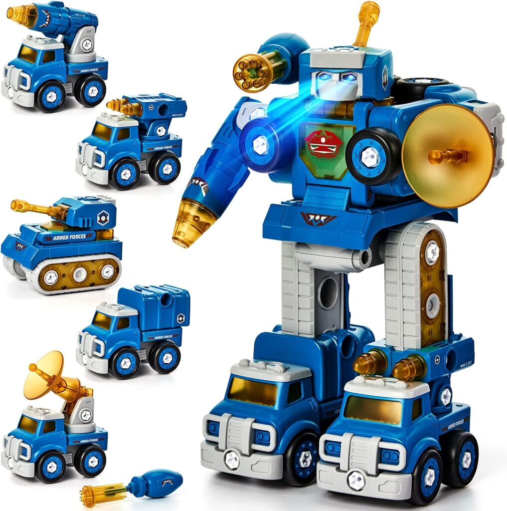 hahaland Toys for 5 Year Old Boy Birthday Gift, Stem Toys 6 Year Old Boys