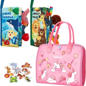 hahaland Baby Toys - Baby Toys 6-12 Months Montessori Girl Birthday Gift Christmas Stocking Stuffers for Boys Girls Early Learning Toy