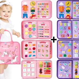 hahaland Busy Board - Unicorns and Mermaid - 2PCS
