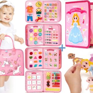 hahaland Unicorns Busy Board and Princess Busy Book